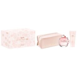 ESTUCHE COACH FLORAL MUJER (3 PIEZAS)