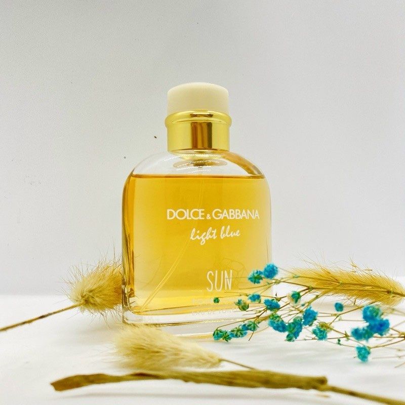 DOLCE GABBANA LIGHT BLUE SUN HOMBRE 125 ML EDT (TESTER)