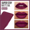 MAQUILLAJE MAYBELLINE (LABIAL LIQUIDO SUPER STAY MATTE INK) (40 BELIEVER)