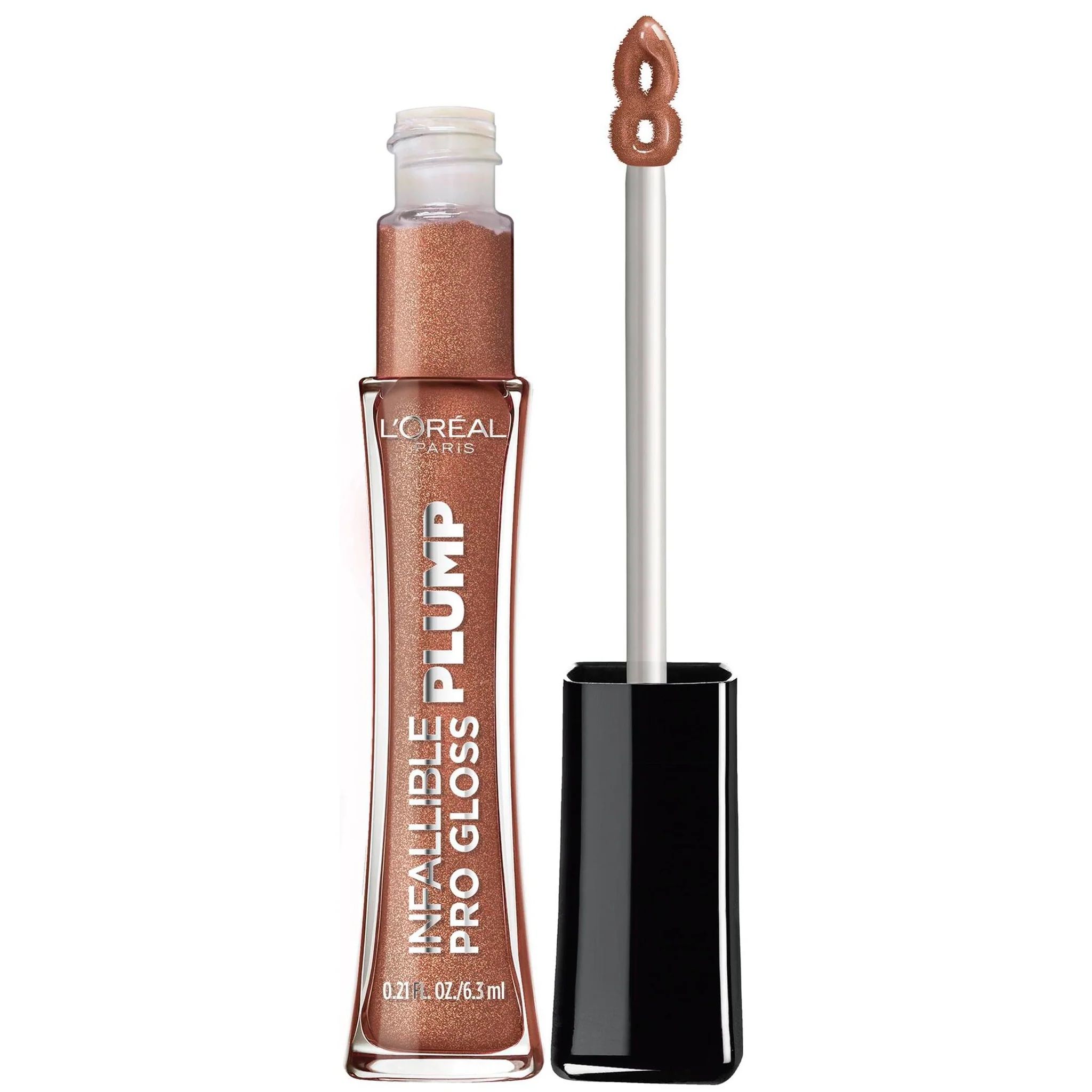 MAQUILLAJE LOREAL PARIS (LABIAL LIQUIDO INFALLIBLE PRO GLOSS PLUMP) (607 SUNLIT SHIMMER)