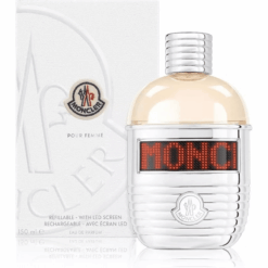 MONCLER MUJER 150 ML EDP (REFILLABLE LED SCREEN)