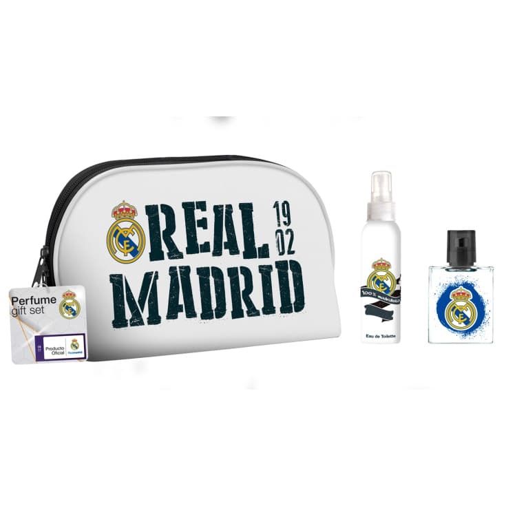 ESTUCHE AIR VAL REAL MADRID FUTBOL CLUB MEN (3 PIEZAS)