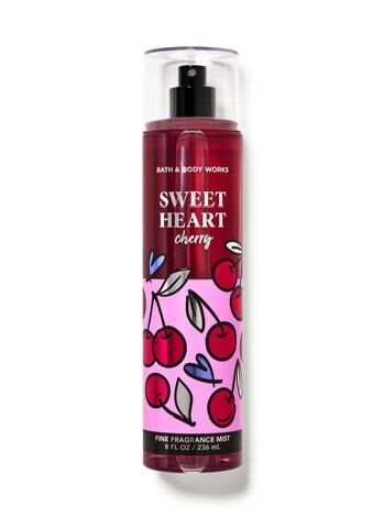 BATH & BODY WORKS SWEET HEART CHERRY (BODY MIST)