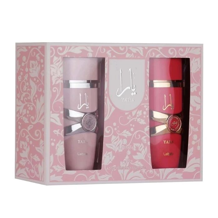 ESTUCHE LATTAFA YARA MUJER (2 PIEZAS)