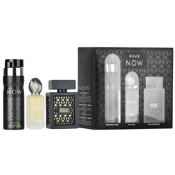 ESTUCHE LATTAFA RAVE NOW (3 PIEZAS)