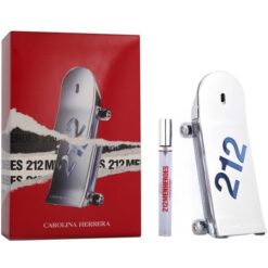 ESTUCHE CAROLINA HERRERA 212 MEN HEROES FOREVER YOUNG (2 PIEZAS)