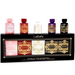 ESTUCHE LATTAFA BADEE AL OUD UNISEX (5 PIEZAS)