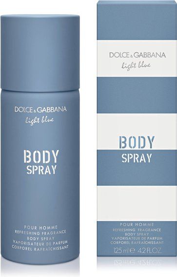 DOLCE GABBANA LIGHT BLUE HOMBRE 5.0 OZ (BODY SPRAY)