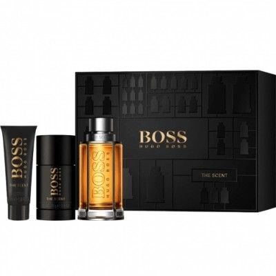 ESTUCHE HUGO BOSS THE SCENT FOR HIM (3 PIEZAS)