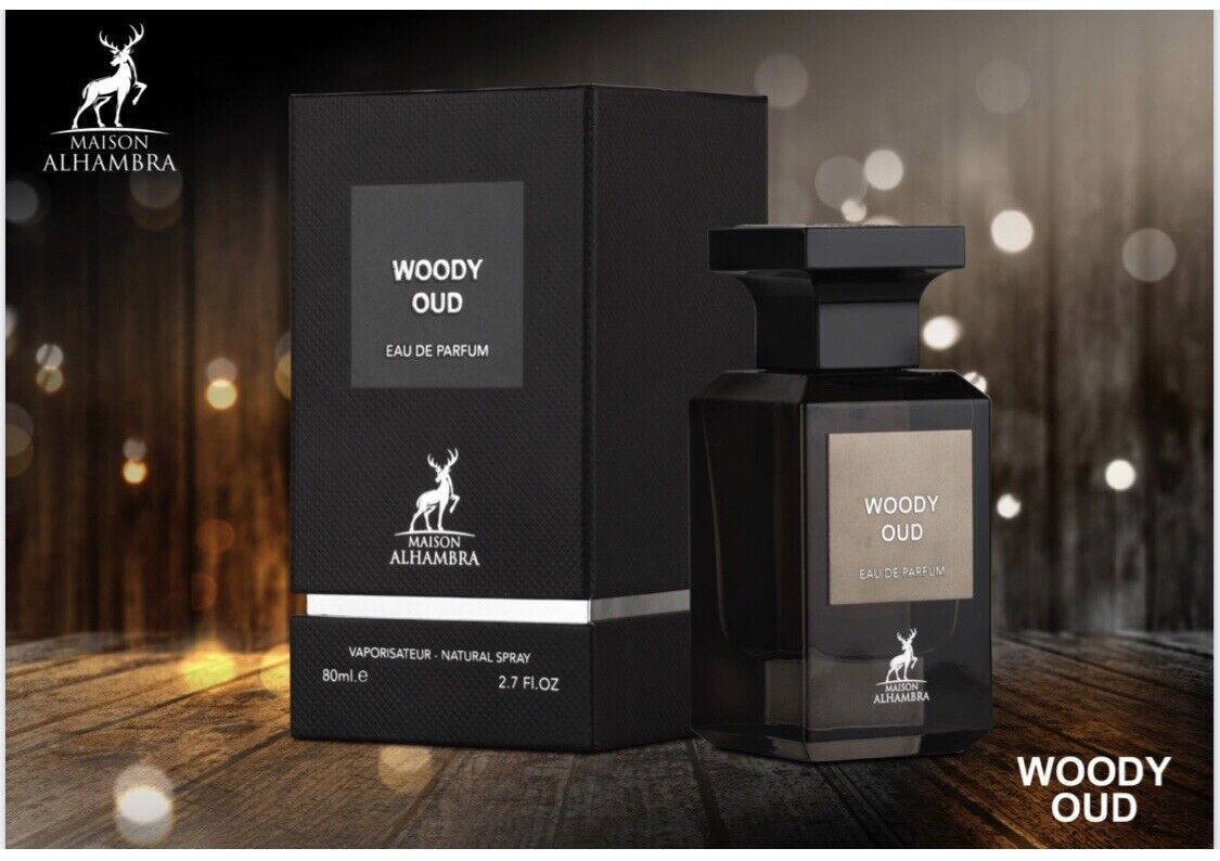 MAISON ALHAMBRA WOODY OUD UNISEX 80 ML EDP