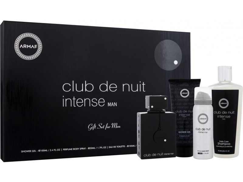 ESTUCHE ARMAF CLUB DE NUIT INTENSE HOMBRE (4 PIEZAS)