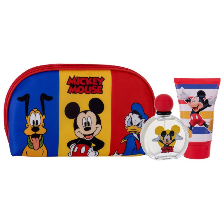 ESTUCHE DISNEY MICKEY MOUSE (3 PIEZAS CARTUCHERA)