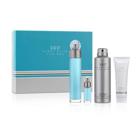 ESTUCHE PERRY ELLIS 360 TRADICIONAL HOMBRE (4 PIEZAS)