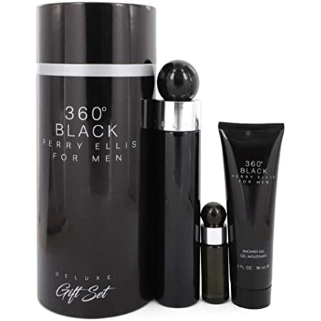 ESTUCHE PERYY ELLIS 360 BLACK (3 PIEZAS CANISTER)