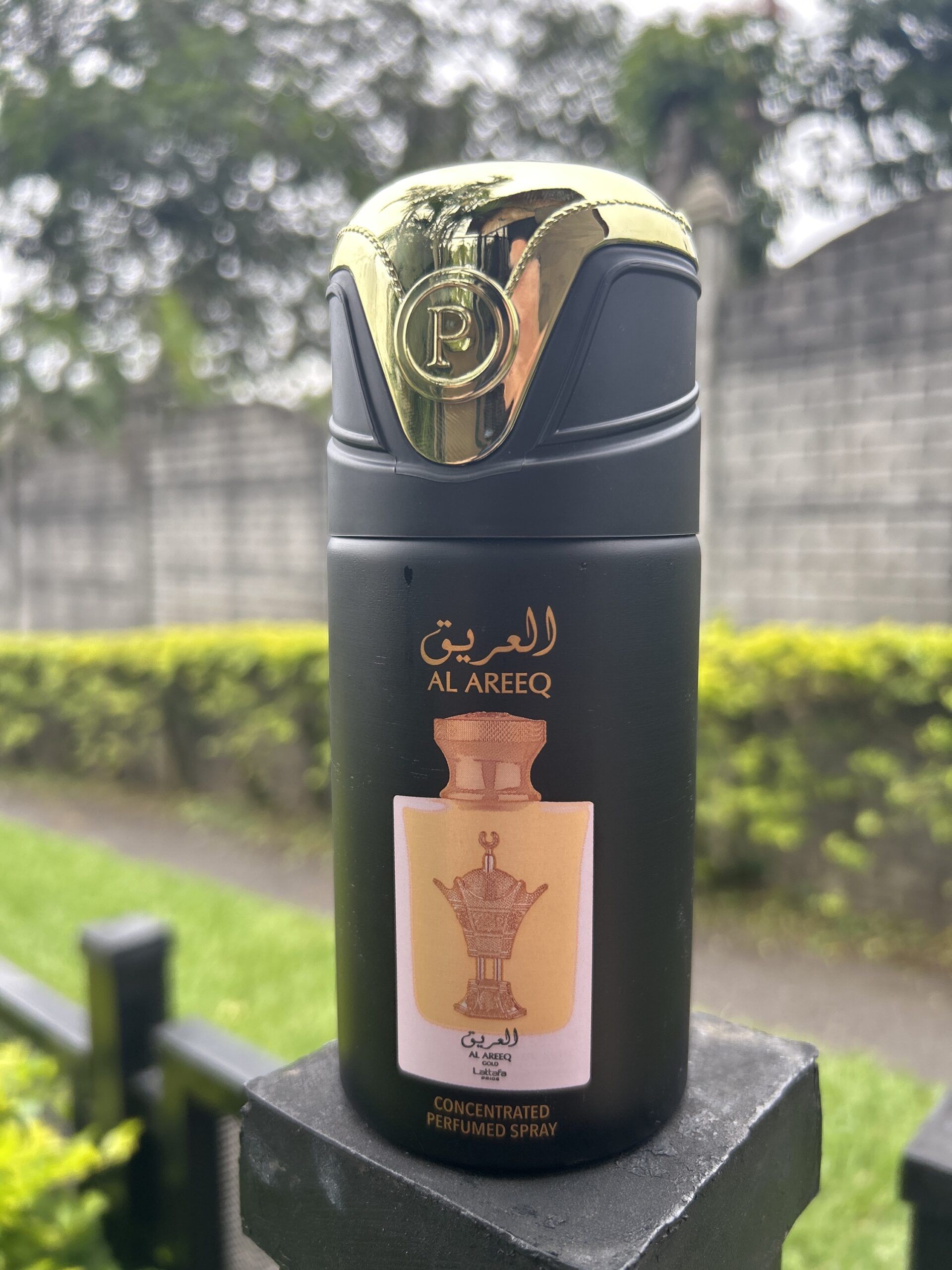 LATTAFA AL AREEQ GOLD HOMBRE (BODY SPRAY) 250 ML
