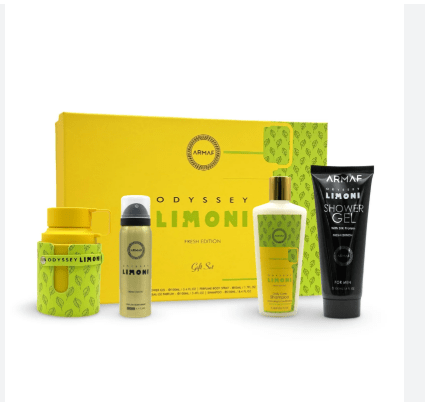 ESTUCHE ARMAF ODYSSEY LIMONI UNISEX (4 PIEZAS)