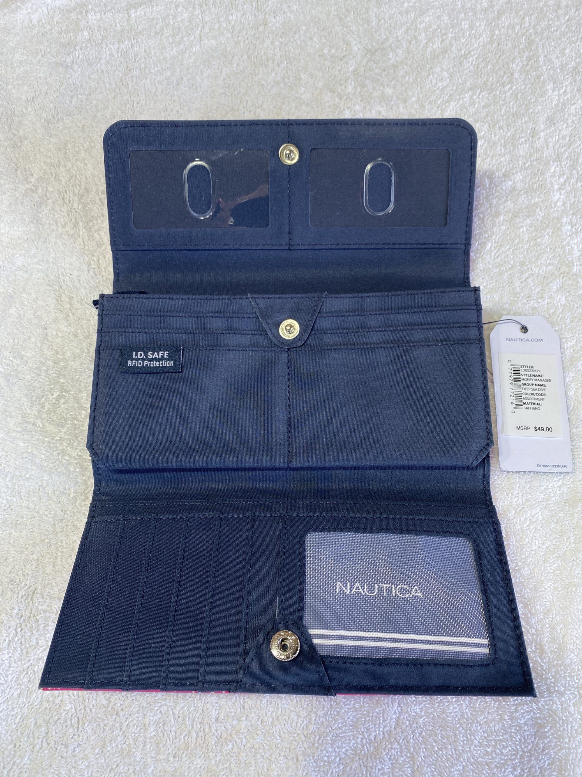 CARTERA PARA DAMA NAUTICA 100% ORIGINAL - Imagen 2