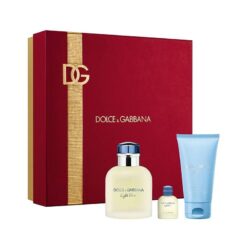 ESTUCHE DOLCE GABBANA LIGHT BLUE HOMBRE (3 PIEZAS)