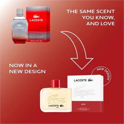 LACOSTE RED 125 ML EDT - Imagen 2
