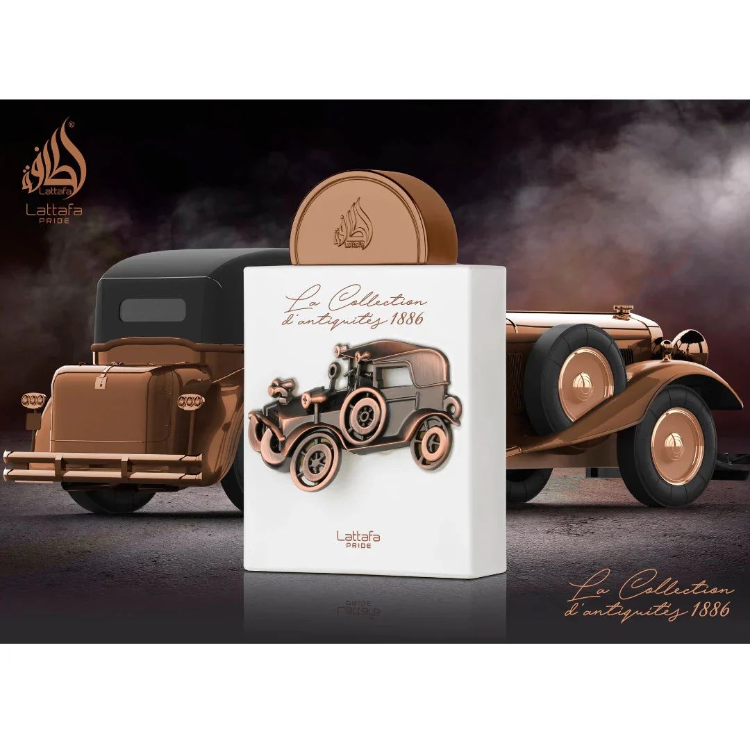 LATTAFA PRIDE COLLECTION D"ANTIQUITES 1886 100 ML EDP (UNISEX) - Imagen 3