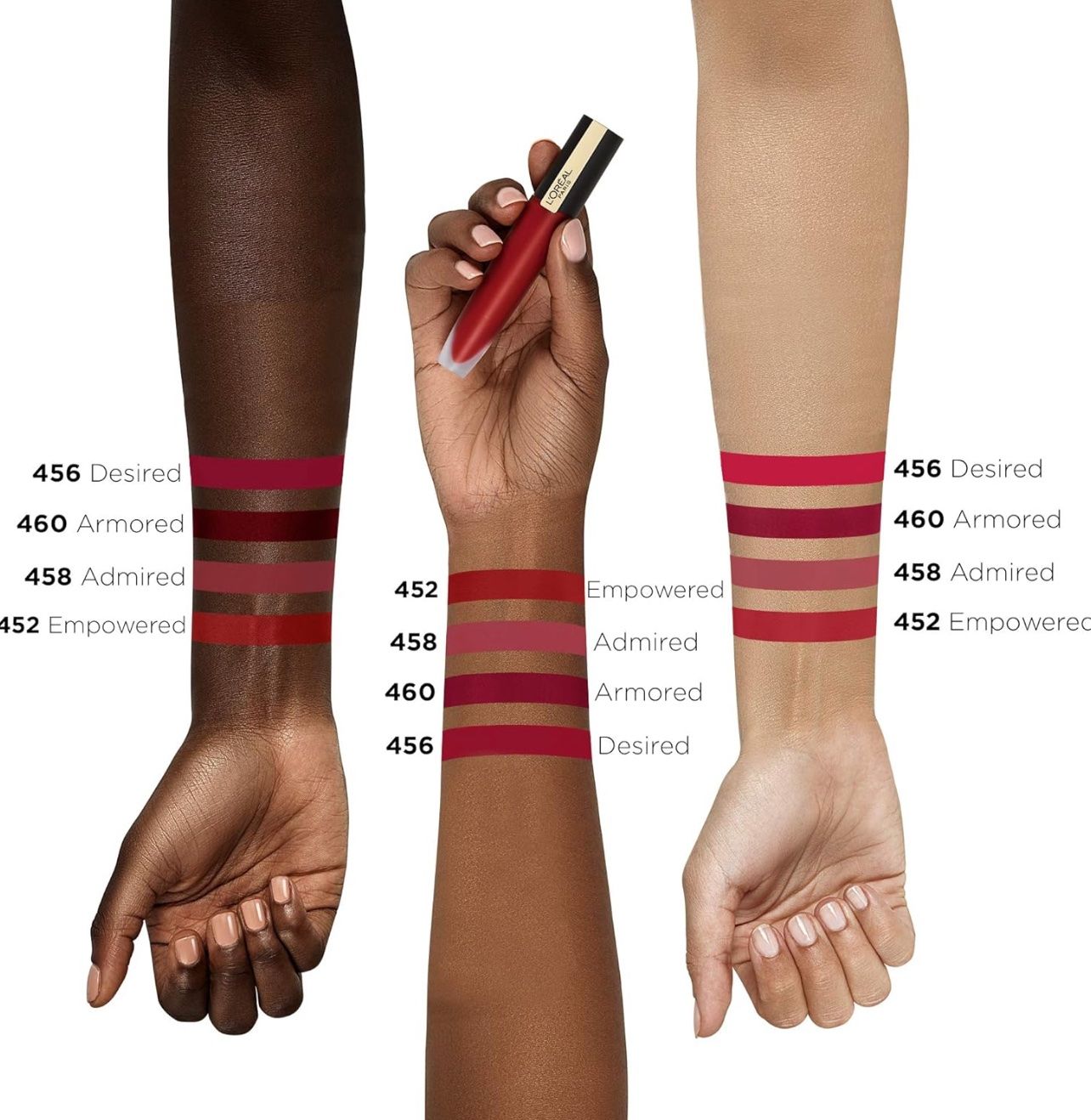 MAQUILLAJE L'OREAL PARIS (LABIAL LIQUIDO MATE) (460) ARMORED