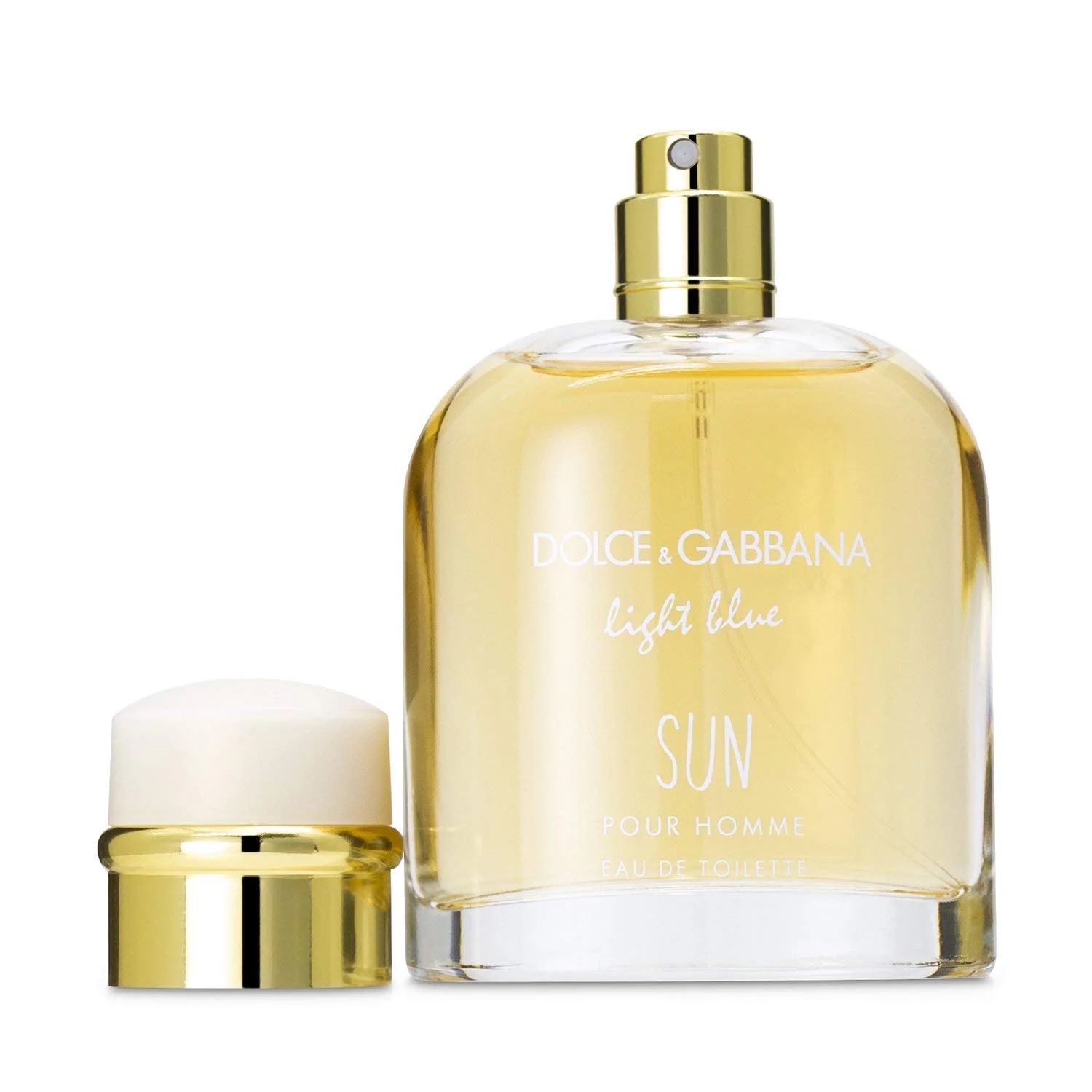 DOLCE GABBANA LIGHT BLUE SUN HOMBRE 125 ML EDT (TESTER) - Imagen 2