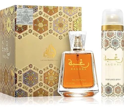 LATTAFA RAGHA HOMBRE 100 ML EDP (GRATIS BODY SPRAY 50 ML)