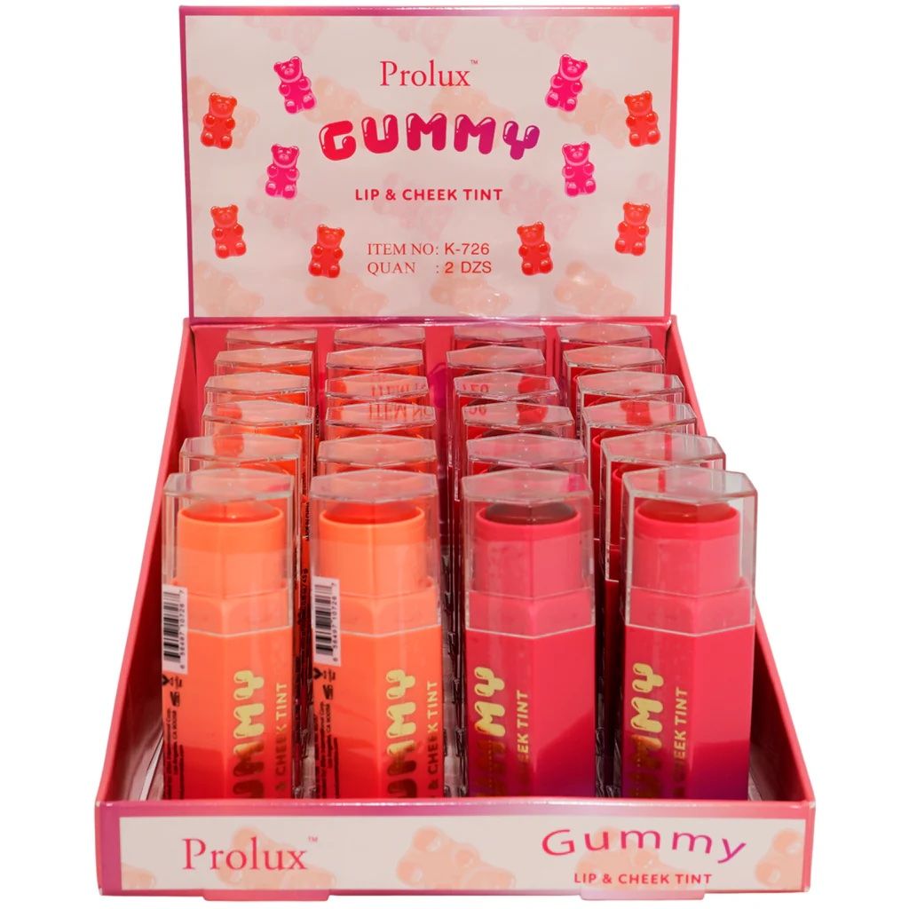 MAQUILLAJE PROLUX GUMMY (TINTE PARA LABIOS Y MEJILLAS)