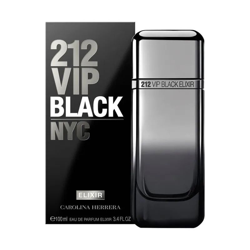 CAROLINA HERRERA 212 VIP BLACK ELIXIR 100 ML EDP