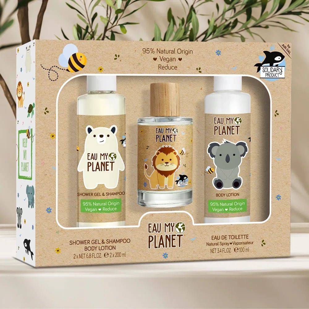 ESTUCHE EAU MY PLANET (3 PIEZAS) - Imagen 3