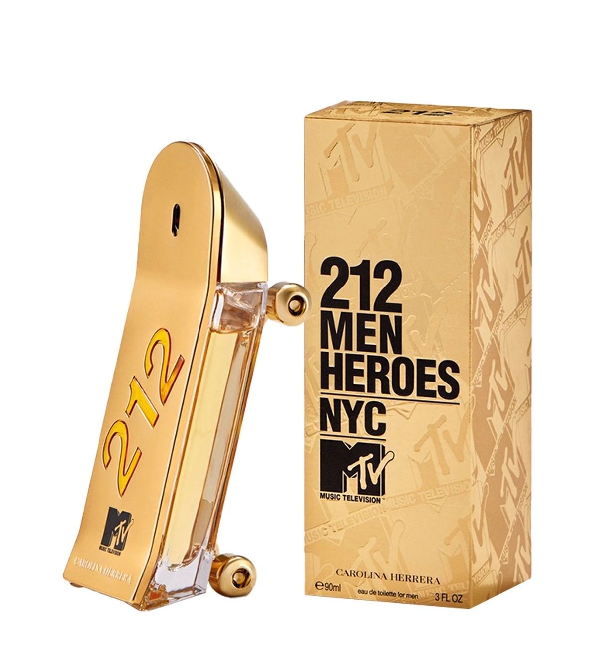 CAROLINA HERRERA 212 HEROES MTV HOMBRE 90 ML EDT