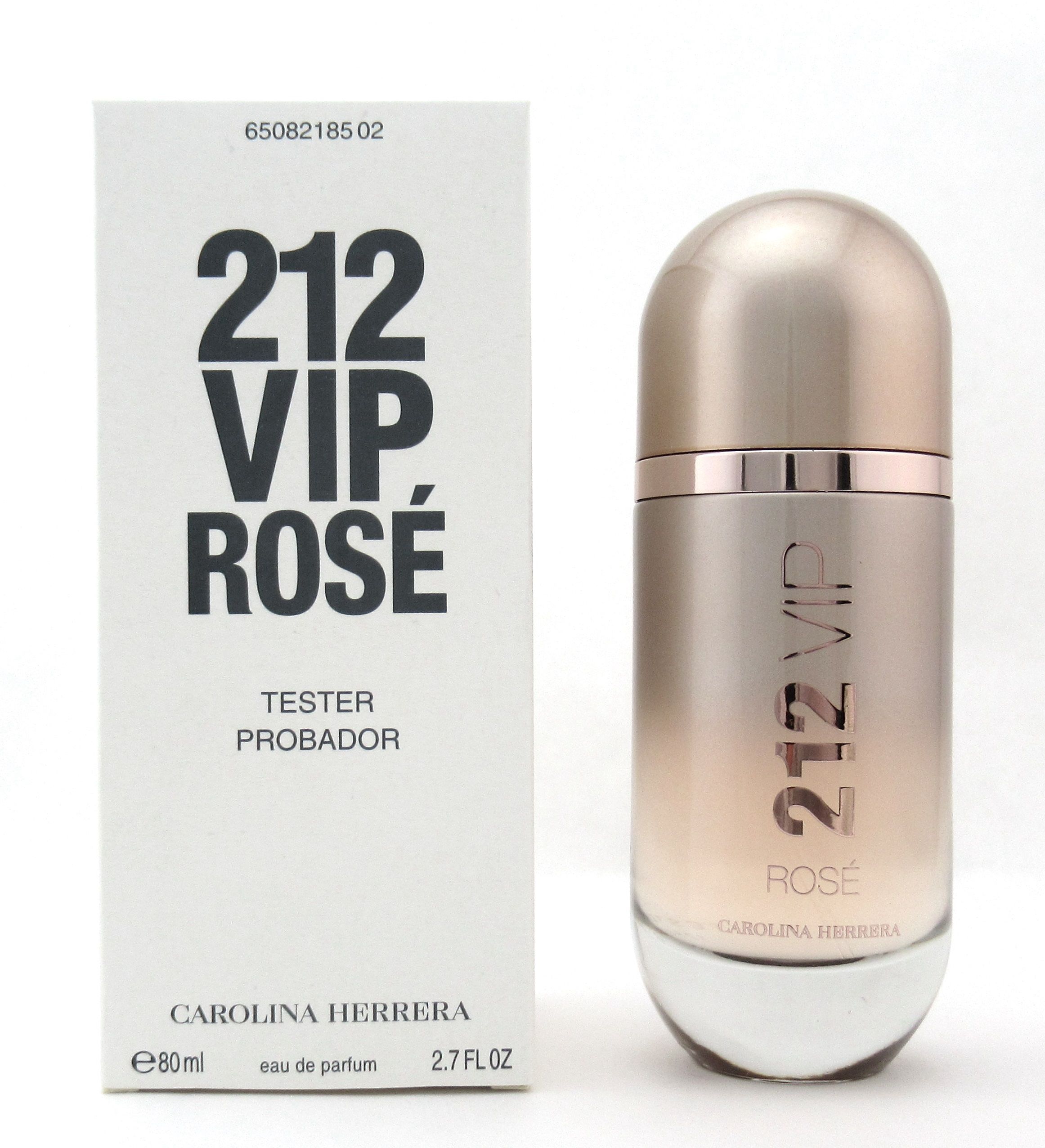 CAROLINA HERRERA 212 VIP ROSE 80 ML (TESTER) - Imagen 2