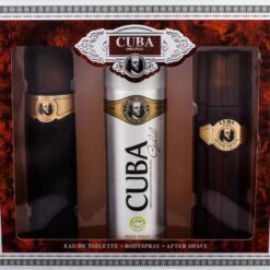 ESTUCHE CUBA GOLD HOMBRE (3 PIEZAS)