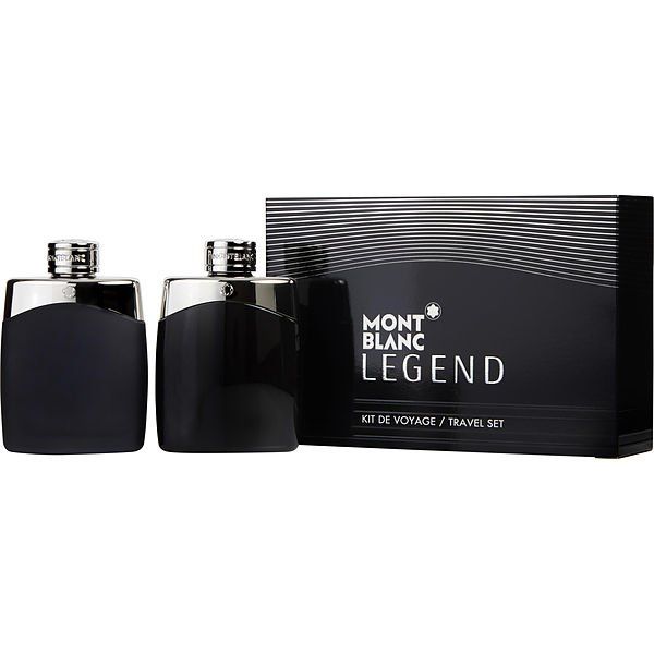 ESTUCHE MONT BLANC LEGEND (2 PIEZAS TRAVEL)