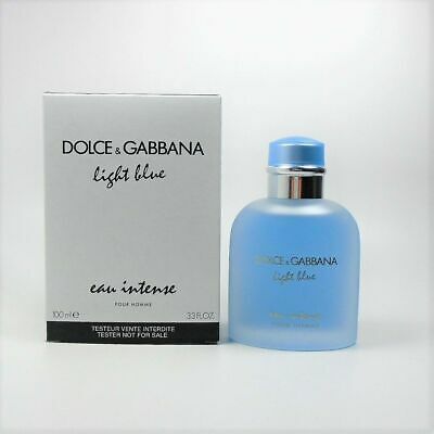 DOLCE GABBANA LIGHT BLUE INTENSE HOMBRE 100 ML EDP (TESTER)