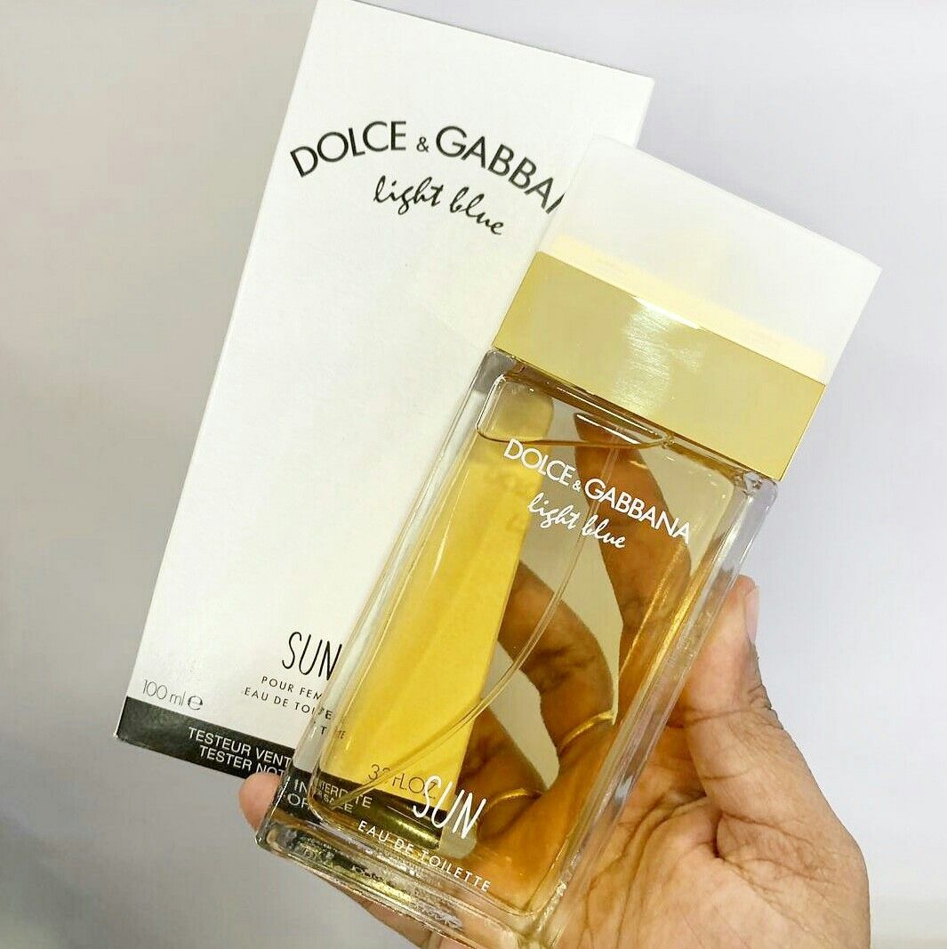 DOLCE GABBANA LIGHT BLUE SUN MUJER 100 ML EDT (TESTER)