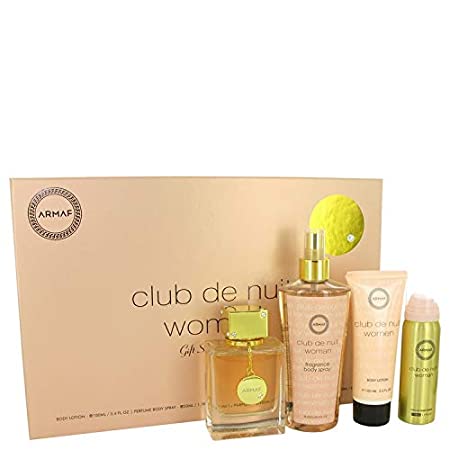 ESTUCHE ARMAF CLUB DE NUIT MUJER (4 PIEZAS)