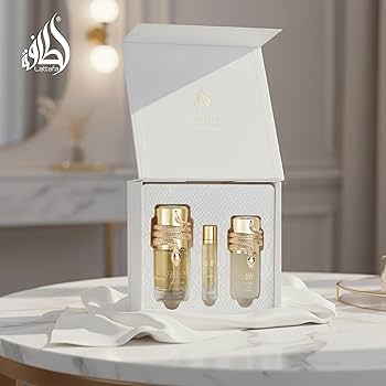 ESTUCHE LATTAFA MUSAMAM WHITE INTENSE UNISEX EDP (3 PIEZAS)