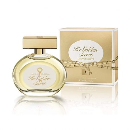 ANTONIO BANDERAS THE GOLDEN SECRET MUJER 80 ML