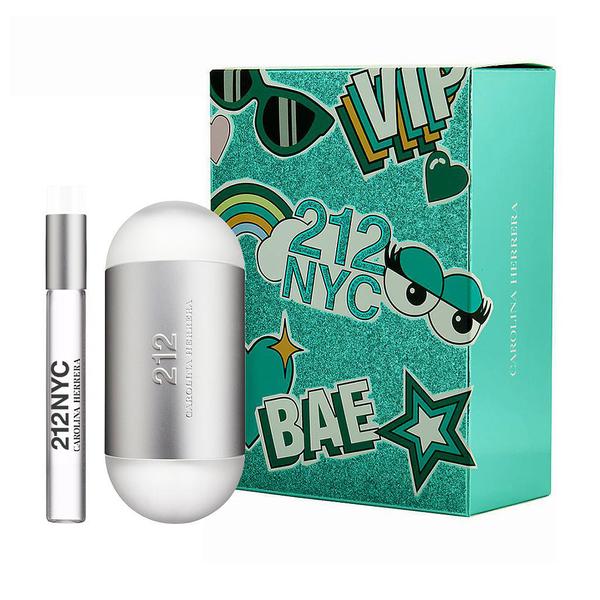 ESTUCHE CAROLINA HERRERA 212 TRADICIONAL MUJER (2 PIEZAS TRAVEL)