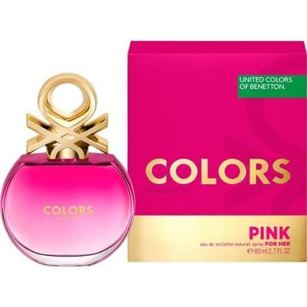 BENETTON COLOR PINK 80 ML EDT