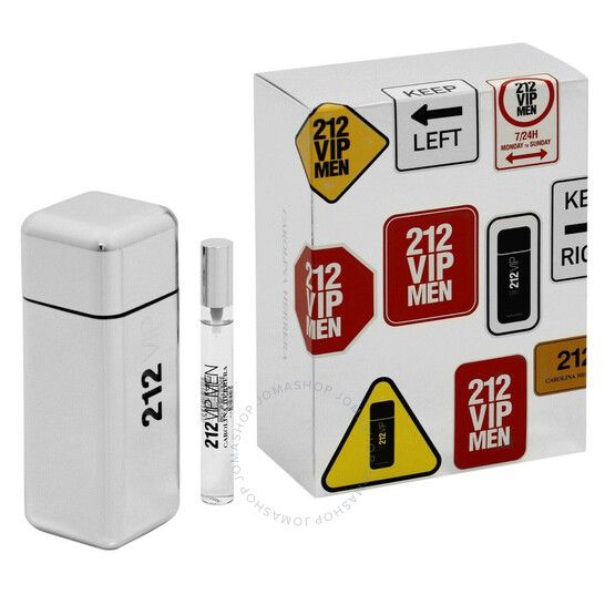 ESTUCHE CAROLINA HERRERA 212 VIP HOMBRE (2 PIEZAS TRAVEL)