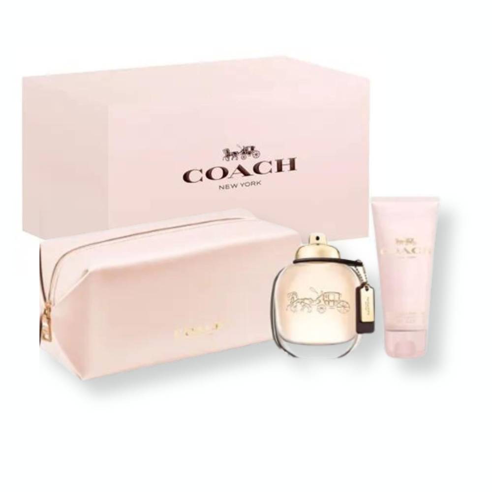 ESTUCHE COACH TRADICIONAL MUJER (3 PIEZAS)