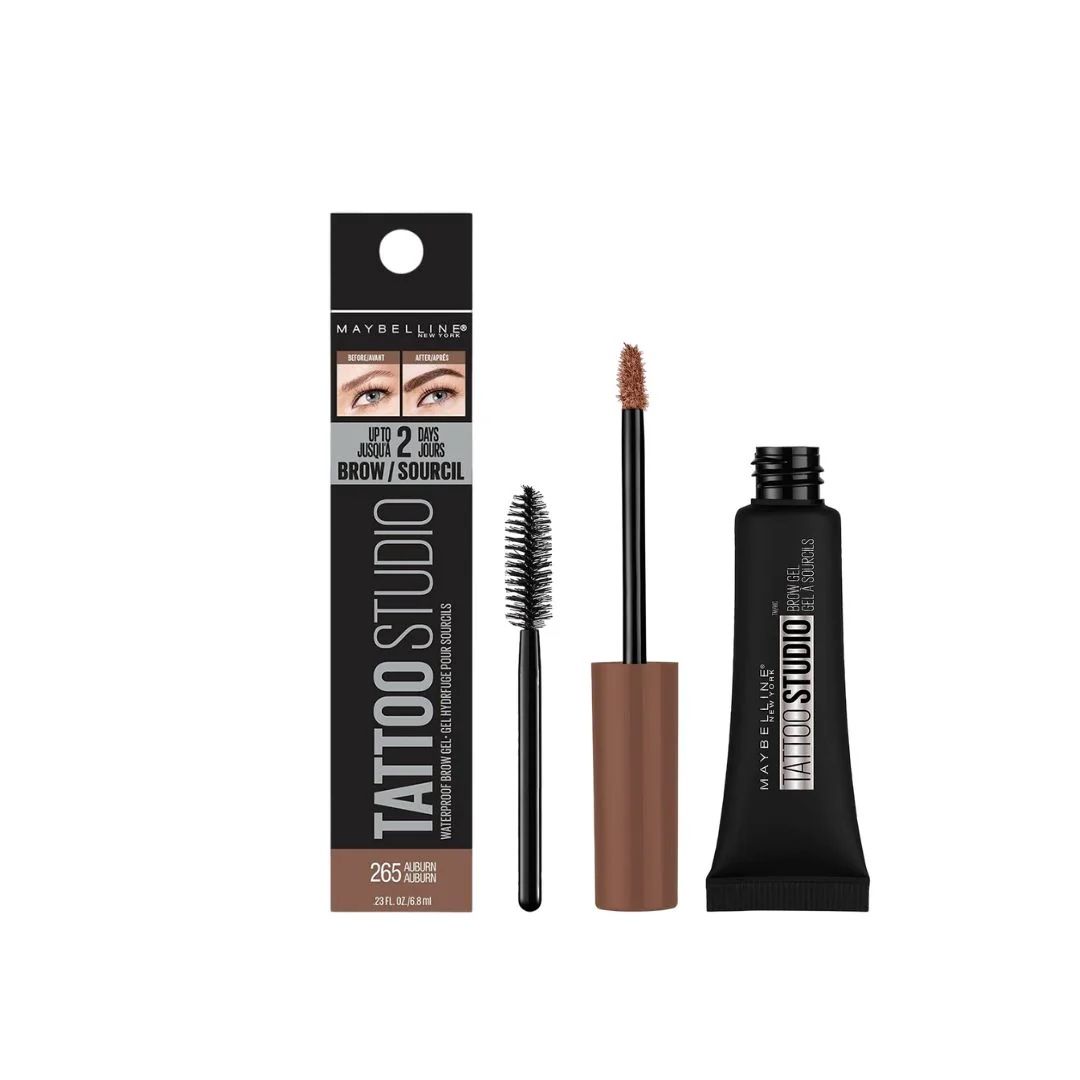 MAQUILLAJE MAYBELLINE (GEL PARA CEJAS TATTOO STUDIO) (265 AUBURN)