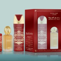 ESTUCHE LATTAFA BADEE AL OUD SUBLIME (3 PIEZAS)