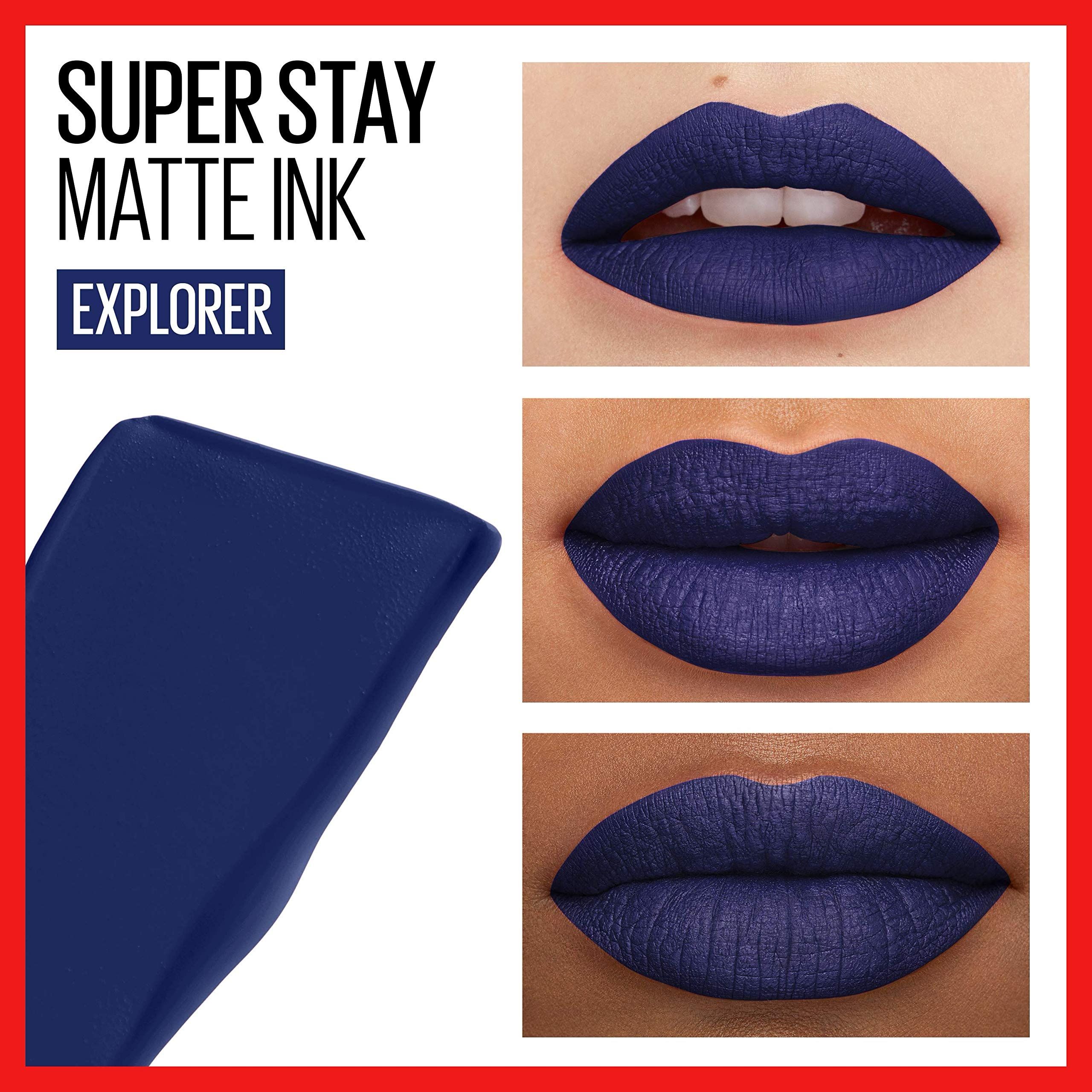 MAQUILLAJE MAYBELLINE (LABIAL LIQUIDO SUPER STAY MATTE INK) (105 EXPLORER)