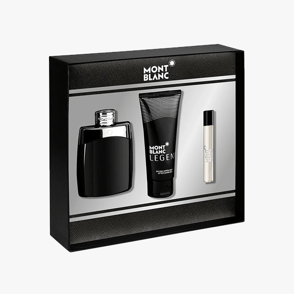 ESTUCHE MONT BLANC LEGEND (3 PIEZAS)