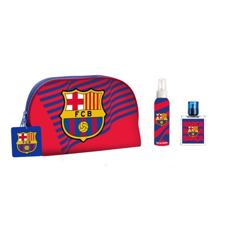 ESTUCHE AIR VAL BARCELONA FUTBOL CLUB MEN (3 PIEZAS)