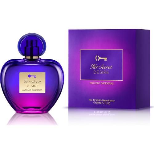 ANTONIO BANDERAS HER SECRET DESIRE 80 ML EDT