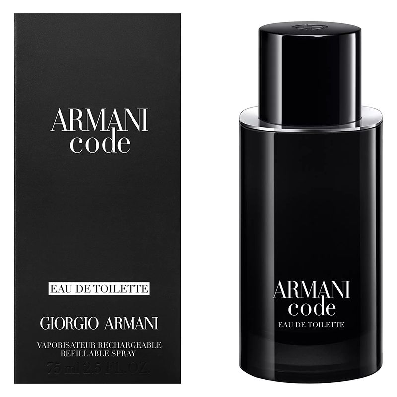 GIORGIO ARMANI CODE HOMBRE 75 ML EDT (REFILLABLE)